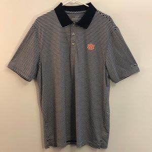 Vineyard Vines Auburn University striped polo